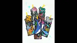 Avenir Scratch Art Bookmarks & Door Hangers
