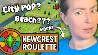 Wheels Decide My Next Newcrest Build | Sims 4 Challenge #newcrest #sims4