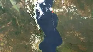 Liemba ferry route