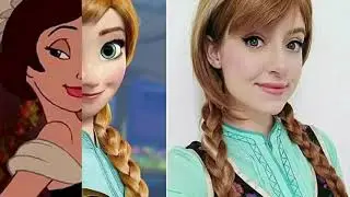 Disney character in real life plus hairstyles for each  Disney character
