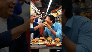 Funny AI video of Imran Khan 🤣|| AI generated Imran Khan eating burger ||  #viralvideo #viralshorts