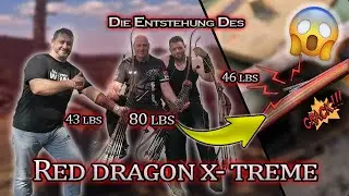 🏹 Die Entstehung des Red Dragon X-Treme 80 lbs 🐉| Bogenbau & Test mit Thomas Brugger! #bogenschießen
