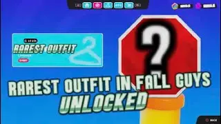 The Rarest Outfit In Fall Guys(RARE)