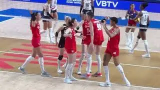 Enjoy Türkiye  3 🇹🇷 🆚 Dominica  1 volleyball match #vnl #fileninsultanlari #vargas #ebrarkarakurt