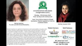 LIGC: From Silicon Valley to Climate Solutions: Mariam Ispahani on Building What Matters