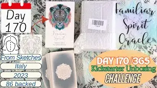 AKU173 - Day 170/ 365 Day #kickstarter 🦊 Familiar Spirit Oracle Deck 🪲 #unboxing #flipthrough #unbox