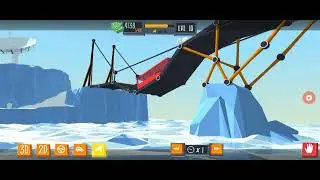 bridge building simulator - driving bus on bridge 🌉