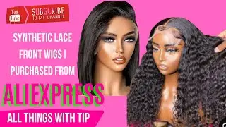#Aliexpress Synthetic Lace Front #Wigs 😍