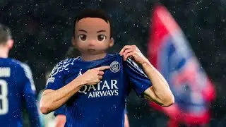 PSG dominou o jogo e amassou o Arsenal da Inglaterra! ( Rumo ao Estrelato )