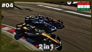 2 auto’s in 1 bocht inhalen in Hongarije \\ My Team Career mode #4