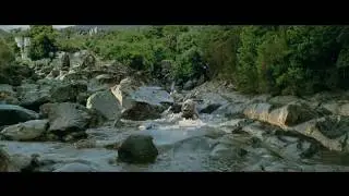 Smeagol and a jumping fish- The Two Towers