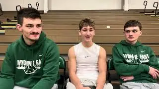 Wyoming Eaat&rsquo;s Braxton Morgan,  Keegan Davidson, Talan Muscari 1-6-26