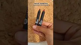 Sugar Cosmetics Matte as Hell Crayon Lipsticks Swatches💄 #shortsyoutube #sugarcosmetics #lipstick