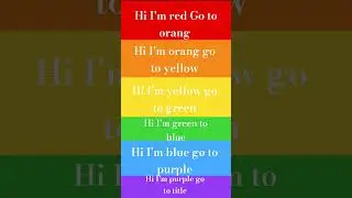 red orang yellow green blue and purple