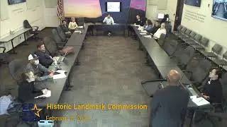 Historic Landmark Commission 02/05/2026