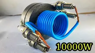 Новый генератор бесплатной электроэнергии мощностью 10000 Вт с использованием ПВХ-медной проволок...