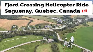 Fjord Crossing by Heli-XTREME Saguenay Helicopter Ride in Quebec, Canada