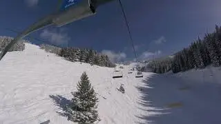 Family Ski - Game Creek Express Lift - Game Creek Bowl