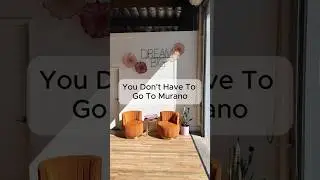 You Don't Have To Go To Murano! #glassblowing #handblownglass #zerowaste
