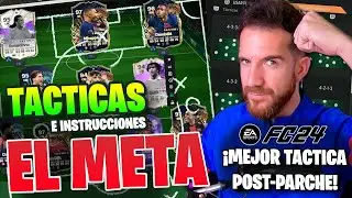 ⚽ FORMACION en EAFC 24: LA MAS CHETADA | MEJOR TACTICA E INSTRUCCIONES POSTPARCHE