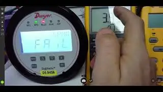 Dwyer Digital Magnehelic  DHC-011-NIST testing