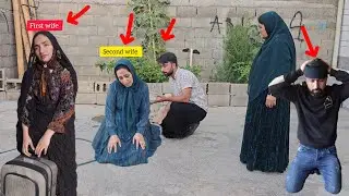 The bitter abandonment of the house by the first wife;Ali's pursuit and suspicion of the second wife