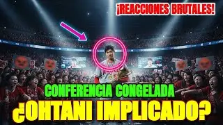 &iquest;Ohtani Implicado? La Conferencia de Victoria MLB se Congel&oacute; | Reacciones