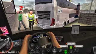 Police Stop Me 🛑🚏 Bus Simulator: Ultimate Multiplayer! Bus Wheels Games Bus Games Android