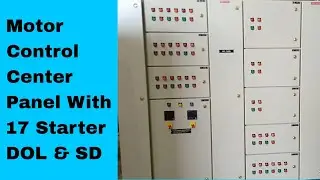 MCC Panel With 17 Starter Feeder Dol & SD