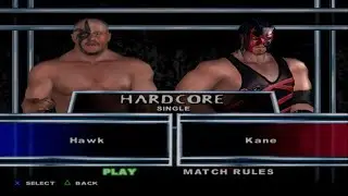 WWE SmackDown! Here Comes the Pain - Hawk VS Kane (HARDCORE)