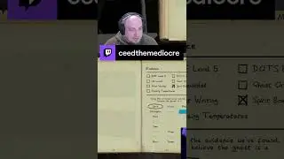 We had already given up on getting our second piece of evidence at this | ceedthemediocre on #Twitch