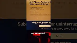 $SOFI OFFERING 🎬