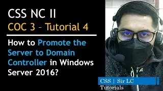 Windows Server 2016 Tutorials | #4 Promoting to Domain Controller