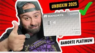Unboxing Tarjeta de crédito Platinum Banorte 2025 la pura VERDAD