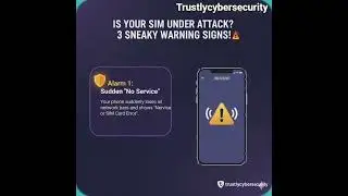 STOP SIM SWAP FRAUD PERMANENTLY! 🛡️ #cybersecurityexpert #ethicalhacker #Trustlycybersecurity