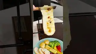 Massive Raclette Cheese Scrape | Make Broccoli Great Again
