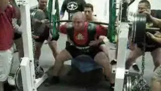 Max Effort Squat - Chain Squat