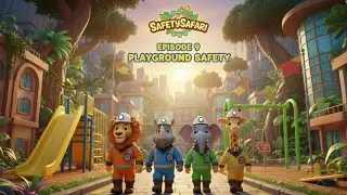 SAFE Vs UNSAFE Episode 9 PLAYGROUND SAFETY By Safety Team 3D Cartoon @SafetySafari786 