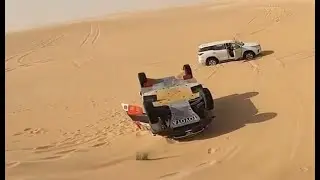 Video Onboard: as&iacute; fue el accidente de Yazeed Al Rajhi en la Baja Sharqiyah