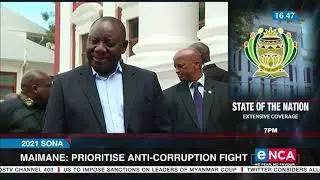 SONA 2021 | Maimane: prioritise anti corruption fight