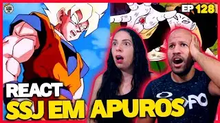 REACT DRAGON BALL Z EPIS&Oacute;DIO 128 [SAGA DOS ANDR&Oacute;IDES] GOKU VS ANDR&Oacute;IDE 19!