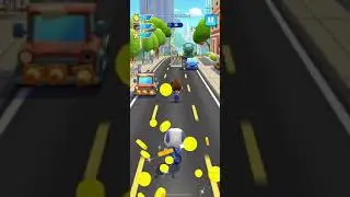 Talking Hank in special event rush hour - Talking Tom Hero Dash #shorts