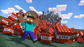 🔴Minecraft - TNT village live #minecraft #shorts