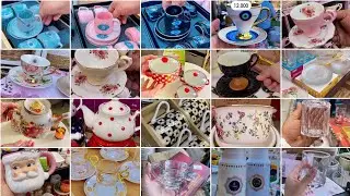 Iraq Crockery items with price part 25 Kitchen crockery items Tea cups & Glass set #crockery#vlog