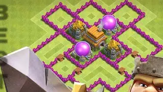 Townhall 6 Best Base 2017 Farming| Clash of clan