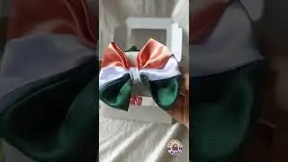 #independence day #scrunchies and ₹bow #hamper  #youtube #viralvideo 10 August 2023