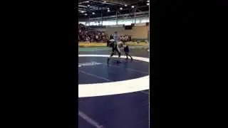 Charles cook 50kg Saskatchewan provincials #1 round  2