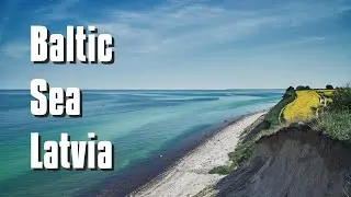 Baltic Sea Latvia Beatiful Drone Video
