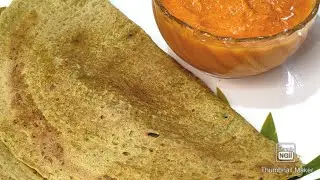 MOONG DAL DOSA RECIPE || PESARATTU || NO FERMENTATION MOONG DOSA