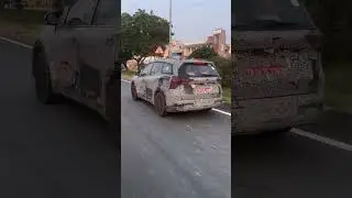 Mahindra XUV 700 facelift spotted #trending #viral #mahindra #ytshorts